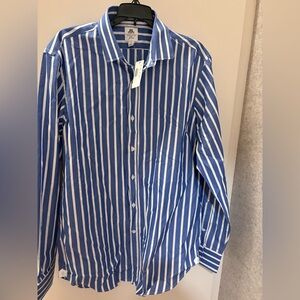 Thomas Mason for J. Crew Striped Shirt. Size Large. New with tags.